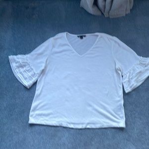 Beautiful white lightweight top